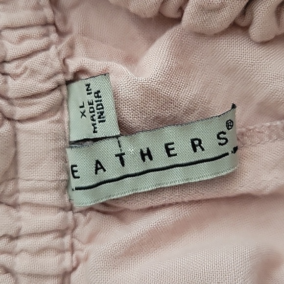 Feathers XL tunic dress wear with leggings travel! BOho flowy - Picture 7 of 7